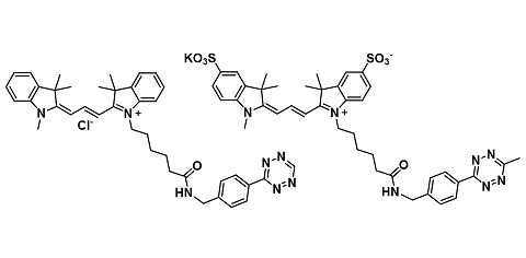 Cyanine tetrazine